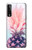 W3711 Pink Pineapple Funda Carcasa Case y Caso Del Tirón Funda para LG Stylo 7 5G