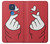 W3701 Mini Heart Love Sign Funda Carcasa Case y Caso Del Tirón Funda para Motorola Moto G Play (2021)