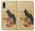 W3229 Vintage Cat Poster Funda Carcasa Case y Caso Del Tirón Funda para Sony Xperia L5