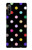 W3532 Colorful Polka Dot Funda Carcasa Case y Caso Del Tirón Funda para Sony Xperia L5