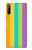 W3678 Colorful Rainbow Vertical Funda Carcasa Case y Caso Del Tirón Funda para Sony Xperia L5
