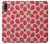 W3719 Strawberry Pattern Funda Carcasa Case y Caso Del Tirón Funda para Sony Xperia L5