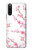 W3707 Pink Cherry Blossom Spring Flower Funda Carcasa Case y Caso Del Tirón Funda para Sony Xperia 10 III