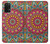 W3694 Hippie Art Pattern Funda Carcasa Case y Caso Del Tirón Funda para Samsung Galaxy A32 4G