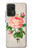 W3079 Vintage Pink Rose Funda Carcasa Case y Caso Del Tirón Funda para Samsung Galaxy A52, Galaxy A52 5G