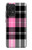 W3091 Pink Plaid Pattern Funda Carcasa Case y Caso Del Tirón Funda para Samsung Galaxy A52, Galaxy A52 5G