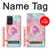 W3709 Pink Galaxy Funda Carcasa Case y Caso Del Tirón Funda para Samsung Galaxy A72, Galaxy A72 5G