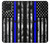 W3244 Thin Blue Line USA Funda Carcasa Case y Caso Del Tirón Funda para Samsung Galaxy F62