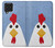 W3254 Chicken Cartoon Funda Carcasa Case y Caso Del Tirón Funda para Samsung Galaxy F62