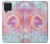 W3709 Pink Galaxy Funda Carcasa Case y Caso Del Tirón Funda para Samsung Galaxy F62