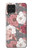 W3716 Rose Floral Pattern Funda Carcasa Case y Caso Del Tirón Funda para Samsung Galaxy F62