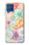 W3705 Pastel Floral Flower Funda Carcasa Case y Caso Del Tirón Funda para Samsung Galaxy M62