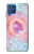 W3709 Pink Galaxy Funda Carcasa Case y Caso Del Tirón Funda para Samsung Galaxy M62