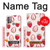 W3481 Strawberry Funda Carcasa Case y Caso Del Tirón Funda para Motorola Moto G30, G20, G10