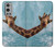 W3680 Cute Smile Giraffe Funda Carcasa Case y Caso Del Tirón Funda para OnePlus 9 Pro
