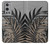 W3692 Gray Black Palm Leaves Funda Carcasa Case y Caso Del Tirón Funda para OnePlus 9 Pro