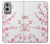 W3707 Pink Cherry Blossom Spring Flower Funda Carcasa Case y Caso Del Tirón Funda para OnePlus 9 Pro