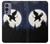 W3323 Flying Elephant Full Moon Night Funda Carcasa Case y Caso Del Tirón Funda para OnePlus 9