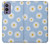 W3681 Daisy Flowers Pattern Funda Carcasa Case y Caso Del Tirón Funda para OnePlus 9