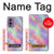 W3706 Pastel Rainbow Galaxy Pink Sky Funda Carcasa Case y Caso Del Tirón Funda para OnePlus 9