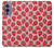 W3719 Strawberry Pattern Funda Carcasa Case y Caso Del Tirón Funda para OnePlus 9