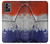 W3304 France Flag Vintage Football Graphic Funda Carcasa Case y Caso Del Tirón Funda para OnePlus 9R