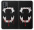 W3527 Vampire Teeth Bloodstain Funda Carcasa Case y Caso Del Tirón Funda para OnePlus 9R