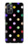 W3532 Colorful Polka Dot Funda Carcasa Case y Caso Del Tirón Funda para OnePlus 9R