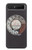 W0059 Retro Rotary Phone Dial On Funda Carcasa Case y Caso Del Tirón Funda para Samsung Galaxy Z Flip 5G