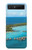 W0844 Bora Bora Island Funda Carcasa Case y Caso Del Tirón Funda para Samsung Galaxy Z Flip 5G