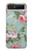 W2178 Flower Floral Art Painting Funda Carcasa Case y Caso Del Tirón Funda para Samsung Galaxy Z Flip 5G