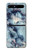 W2689 Blue Marble Texture Graphic Printed Funda Carcasa Case y Caso Del Tirón Funda para Samsung Galaxy Z Flip 5G