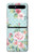 W3494 Vintage Rose Polka Dot Funda Carcasa Case y Caso Del Tirón Funda para Samsung Galaxy Z Flip 5G