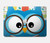 W2521 Cute Nerd Owl Cartoon Funda Carcasa Case para MacBook Air 13″ - A1369, A1466