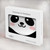 W2662 Cute Panda Cartoon Funda Carcasa Case para MacBook Air 13″ - A1369, A1466