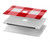 W3535 Red Gingham Funda Carcasa Case para MacBook Air 13″ - A1369, A1466