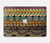 W2860 Aztec Boho Hippie Pattern Funda Carcasa Case para MacBook Air 13″ - A1932, A2179, A2337