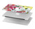 W3205 Retro Art Flowers Funda Carcasa Case para MacBook Air 13″ - A1932, A2179, A2337