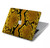 W3365 Yellow Python Skin Graphic Print Funda Carcasa Case para MacBook Air 13″ - A1932, A2179, A2337