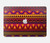 W3404 Aztecs Pattern Funda Carcasa Case para MacBook Air 13″ - A1932, A2179, A2337