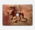 W2485 Dragon Metal Texture Graphic Printed Funda Carcasa Case para MacBook Pro Retina 13″ - A1425, A1502