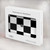 W2492 Black and White Check Funda Carcasa Case para MacBook Pro Retina 13″ - A1425, A1502