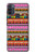 W2292 Aztec Tribal Pattern Funda Carcasa Case y Caso Del Tirón Funda para Motorola Moto G50