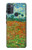 W2681 Field Of Poppies Vincent Van Gogh Funda Carcasa Case y Caso Del Tirón Funda para Motorola Moto G50