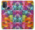 W3477 Abstract Diamond Pattern Funda Carcasa Case y Caso Del Tirón Funda para Motorola Moto G50