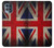 W2894 Vintage British Flag Funda Carcasa Case y Caso Del Tirón Funda para Motorola Moto G100