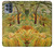 W3344 Henri Rousseau Tiger in a Tropical Storm Funda Carcasa Case y Caso Del Tirón Funda para Motorola Moto G100