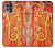 W3352 Gustav Klimt Medicine Funda Carcasa Case y Caso Del Tirón Funda para Motorola Moto G100