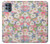 W3688 Floral Flower Art Pattern Funda Carcasa Case y Caso Del Tirón Funda para Motorola Moto G100