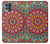 W3694 Hippie Art Pattern Funda Carcasa Case y Caso Del Tirón Funda para Motorola Moto G100